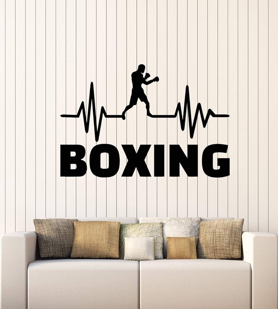 Gym Wall Decal | Fitness Wall Sticker, Personalized Vinyl Lettering, Custom Home Decor, Motivational Art, Inspirational Workout Bodybuilding