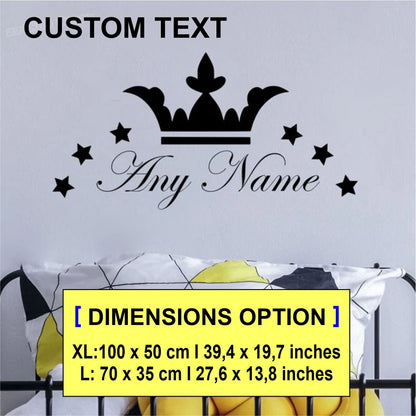 The Little Prince Wall Decor - Walldecor - Big Wall Letters - Letter Wall Art - Waiting Room Decoration - Custom Vinyl Sticker - Wallpaper