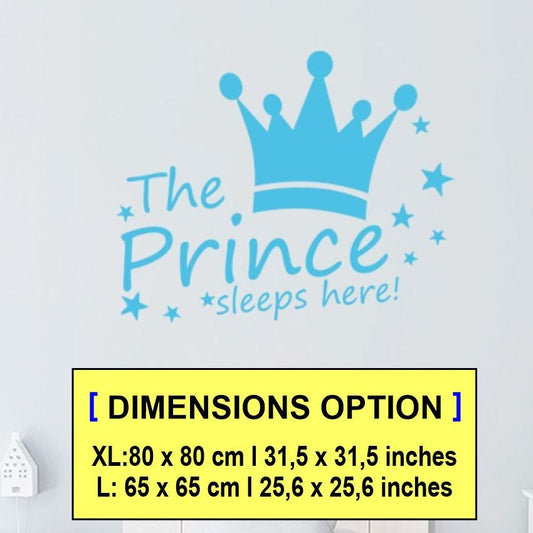 The Little Prince Wall Decor - Walldecor - Big Wall Letters - Letter Wall Art - Waiting Room Decoration - Custom Vinyl Sticker - Wallpaper