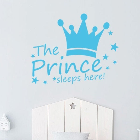 The Little Prince Wall Decor - Walldecor - Big Wall Letters - Letter Wall Art - Waiting Room Decoration - Custom Vinyl Sticker - Wallpaper