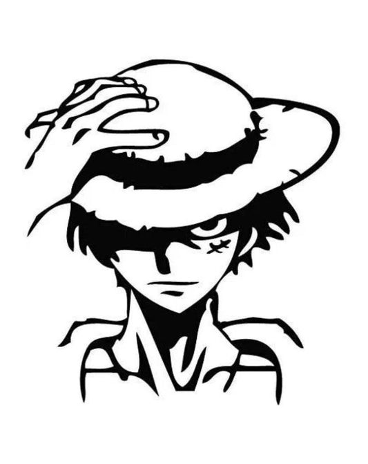 Luffy One Piece VINYL Decal Sticker